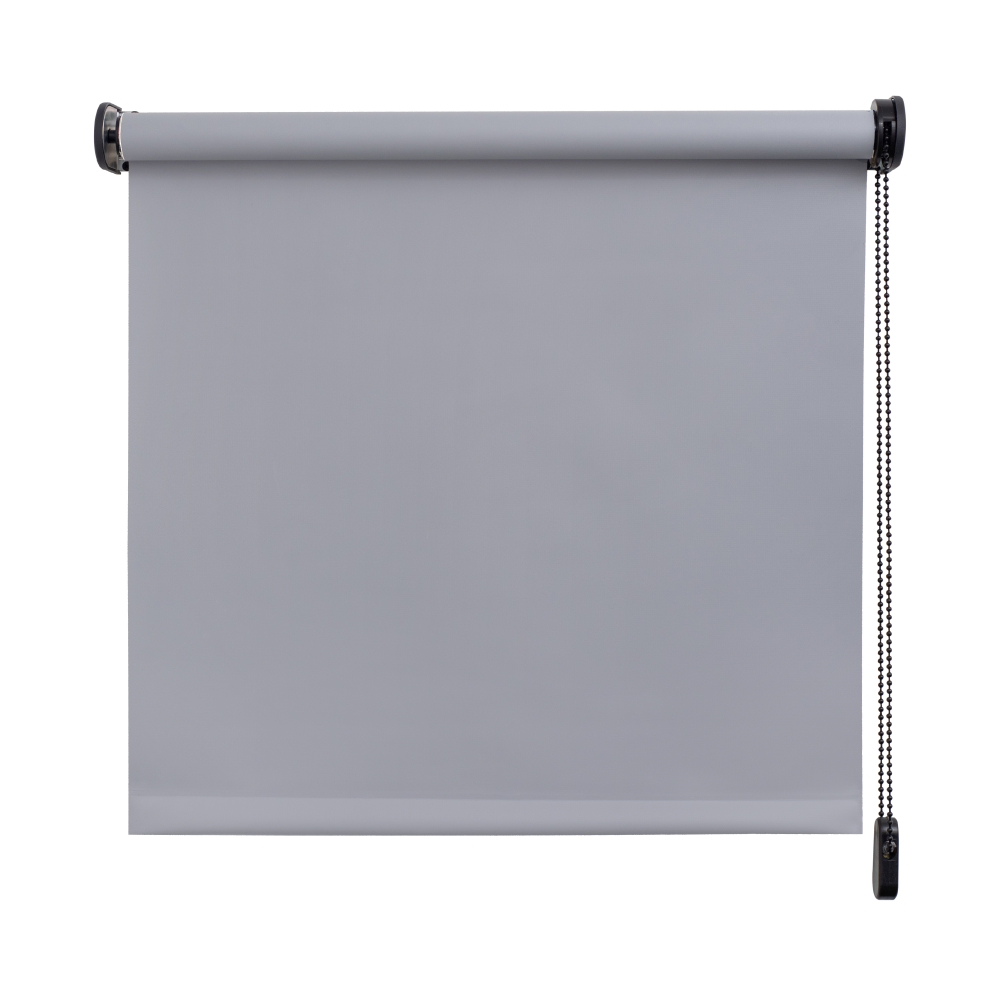 Cortina Roller Blackout 100% 195x110 - Ceniza