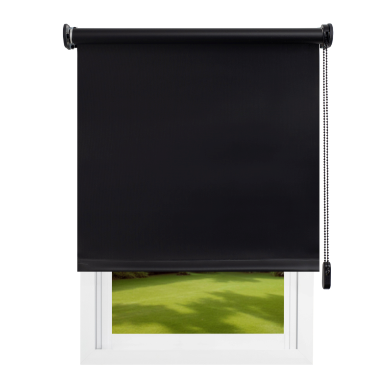 Cortina Roller Blackout Premium 210x175 - Negro