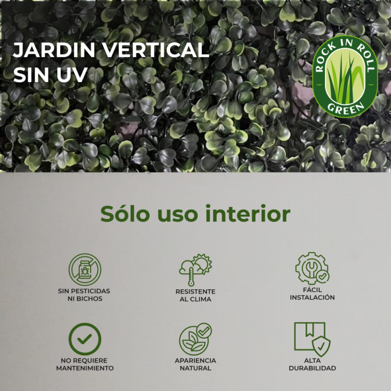 Jardin Vertical Sin UV - 40x60 - Imagen 2