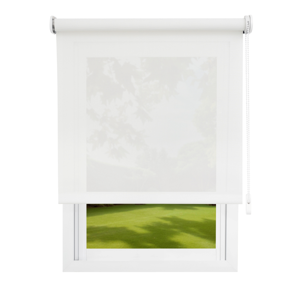 Cortina Roller Sunscreen 5% 94x75 - Blanco