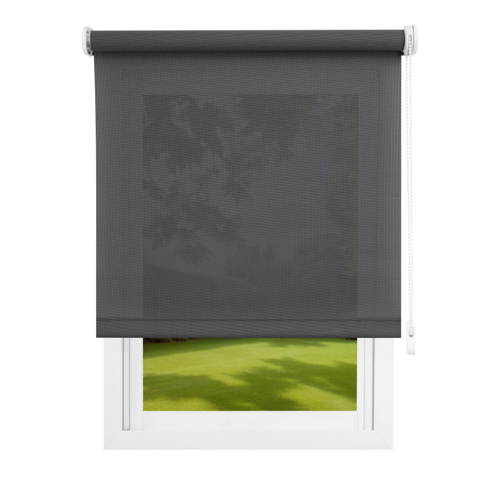 Cortina Roller Sunscreen 5% 94x75 - Ceniza