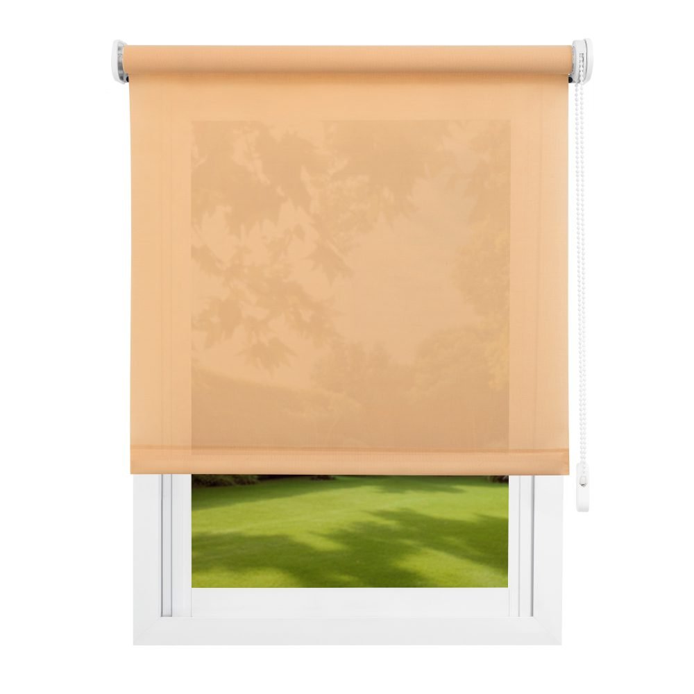 Cortina Roller Sunscreen Ecologica 118x210 - Cartagena, Durazno