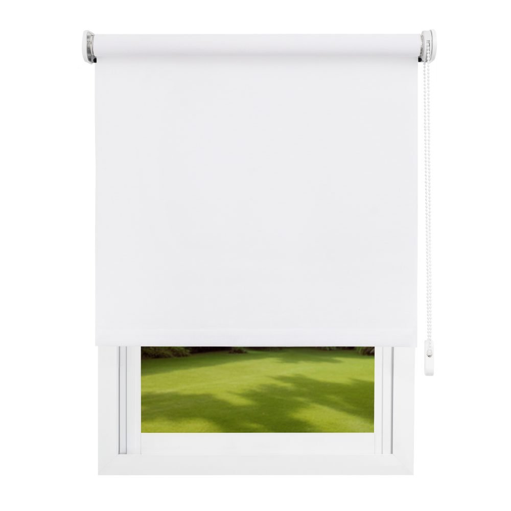 Cortina Roller Sunscreen Ecologica 118x210 - Pampa, Blanco