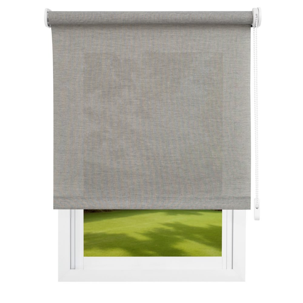 Cortina Roller Sunscreen Ecologica 118x210 - Pampa, Gris