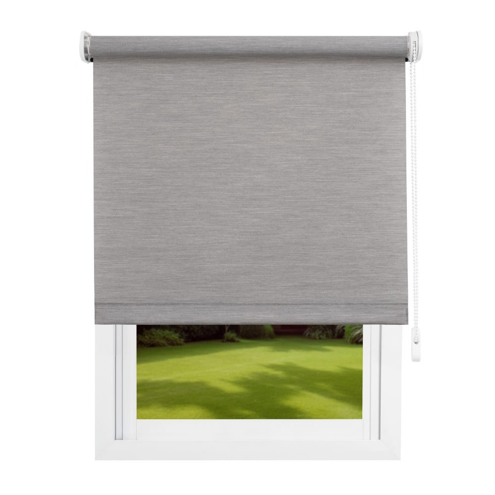 Cortina Roller Sunscreen Ecologica 118x210 - Patagonia, Gris