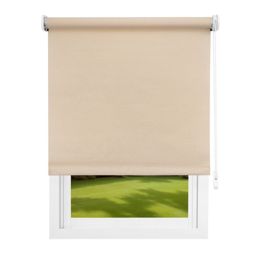 Cortina Roller Sunscreen Ecologica 118x210 - Ushuaia, Crudo