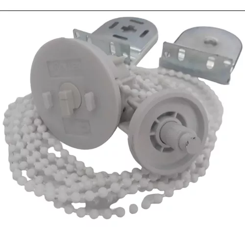 Sistemas Cortina Roller Cadena Plástica - Blanco, 38 mm