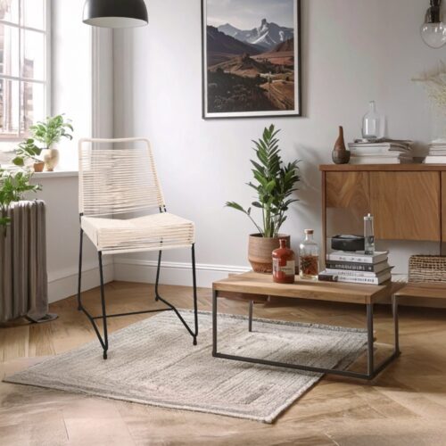 SILLA TULUM BASE NEGRA