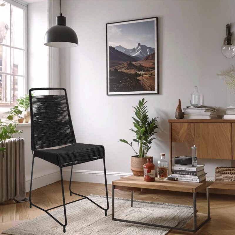 SILLA TULUM MAX BASE NEGRA - Negro