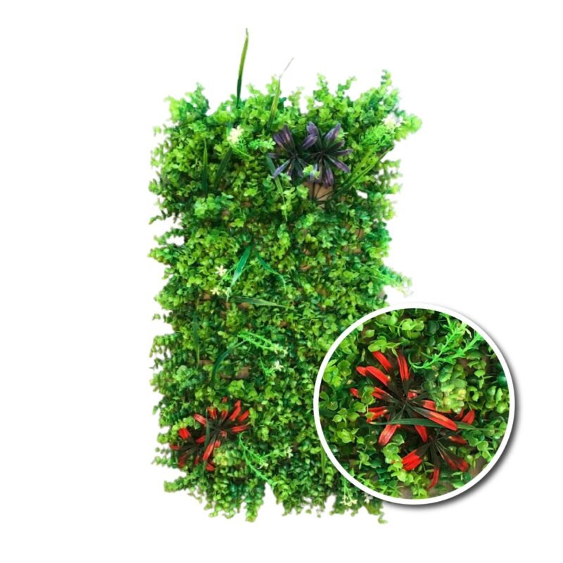 JARDIN VERTICAL CON FLORES 40X60 - Imagen 3