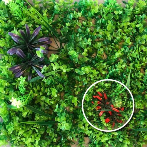 JARDIN VERTICAL CON FLORES 40X60