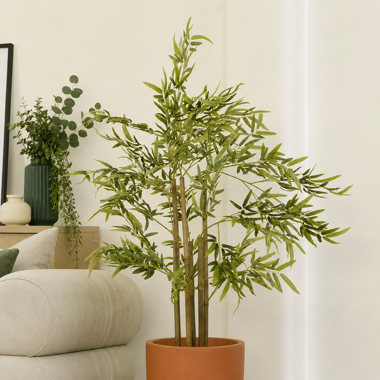 Planta Decorativa Bambú de 1.20m