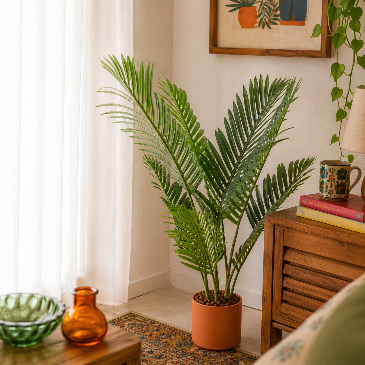 Planta Decorativa Palmera Areca de 1.10m