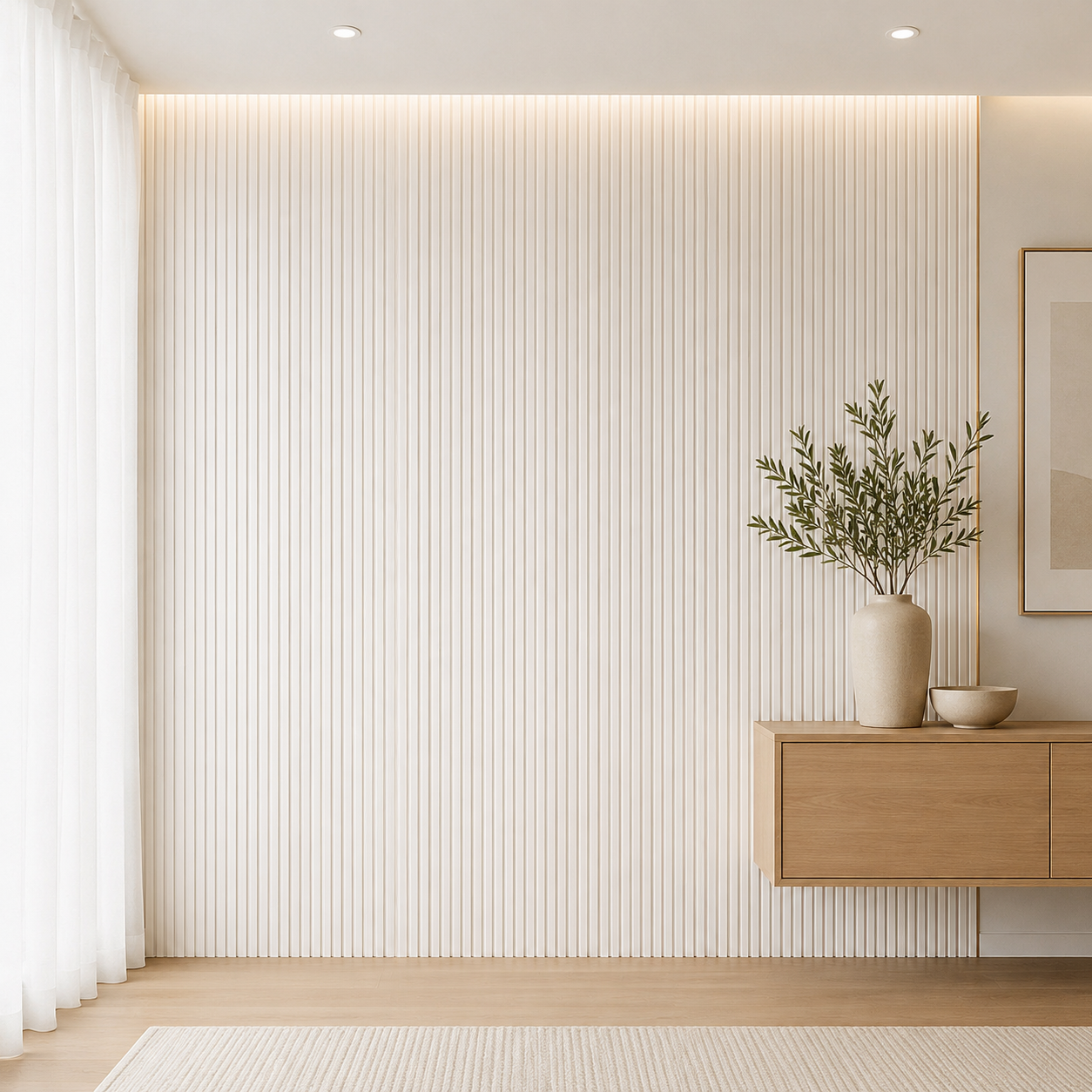 Wall Panel WPC Interior BLANCO
