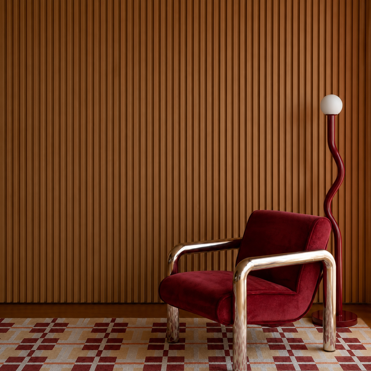 Wall Panel WPC Interior MARRÓN CLARO