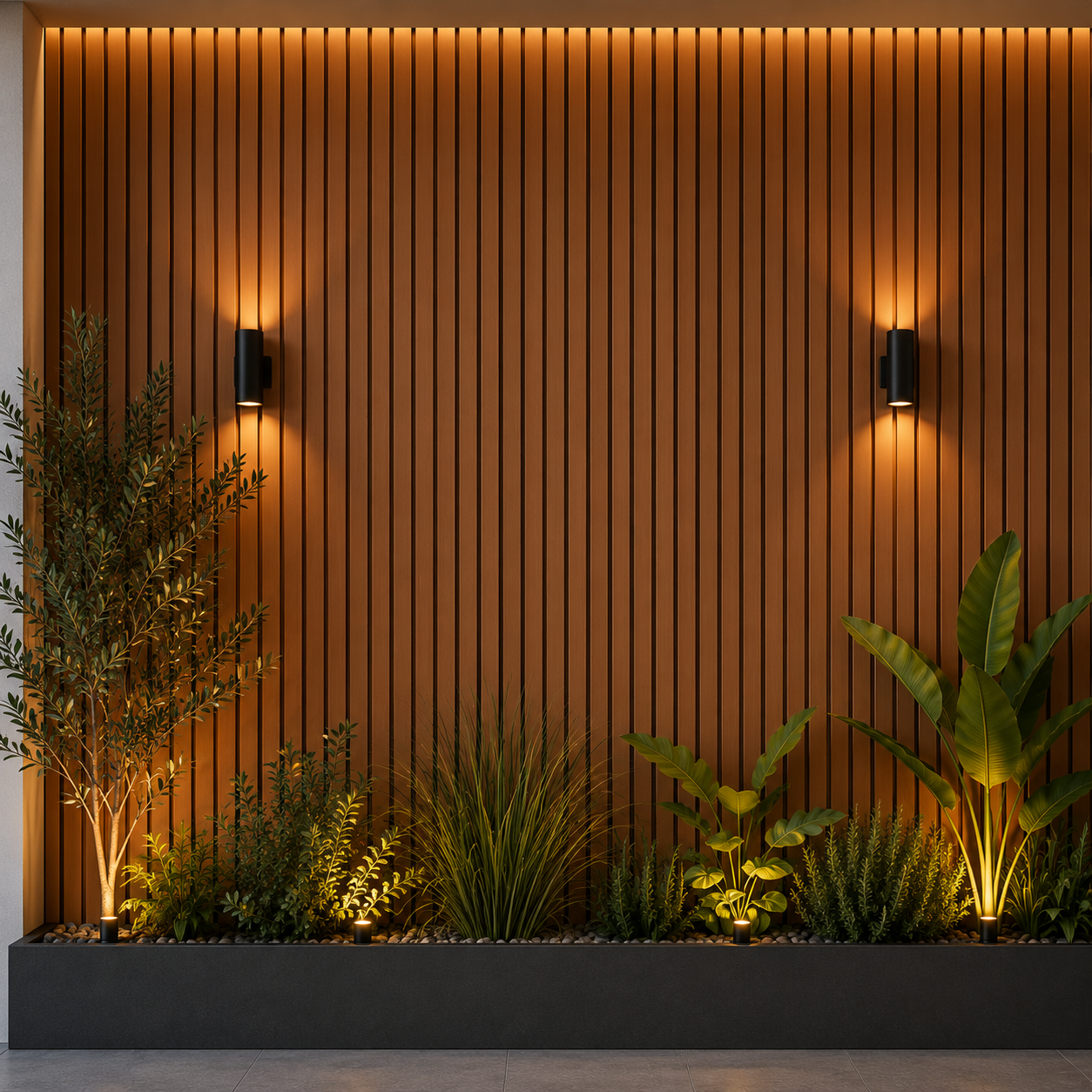 Wall Cladding WPC Exterior MARRÓN CLARO