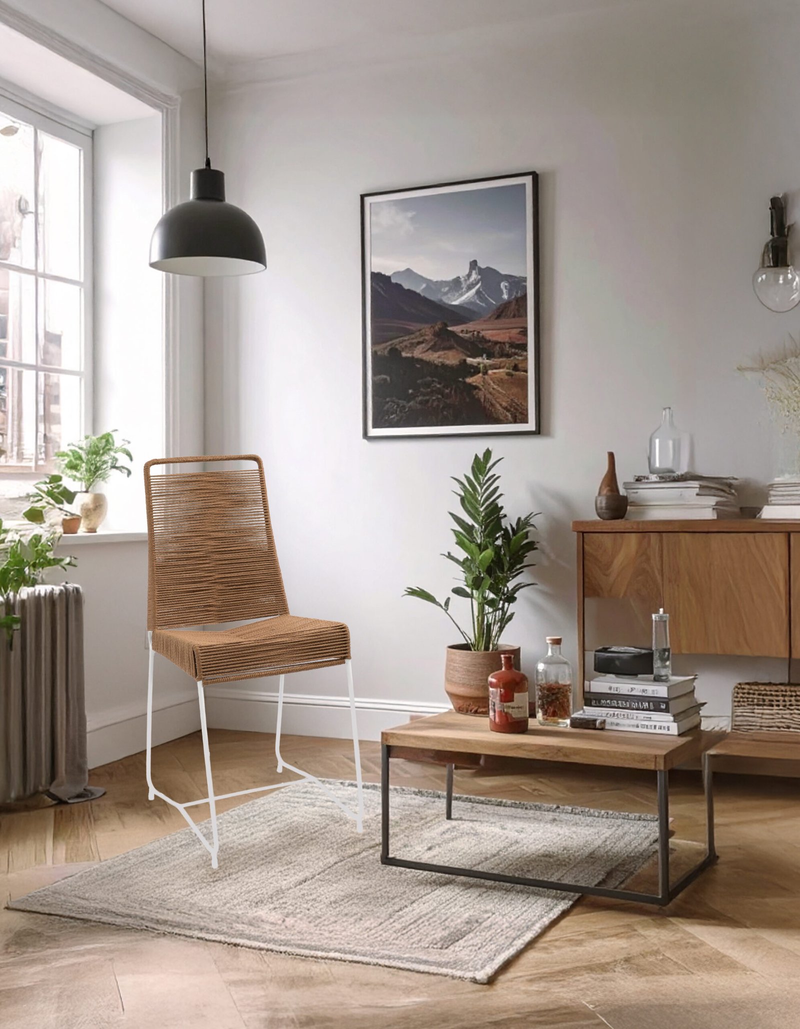 SILLA TULUM - Beige, Blanca